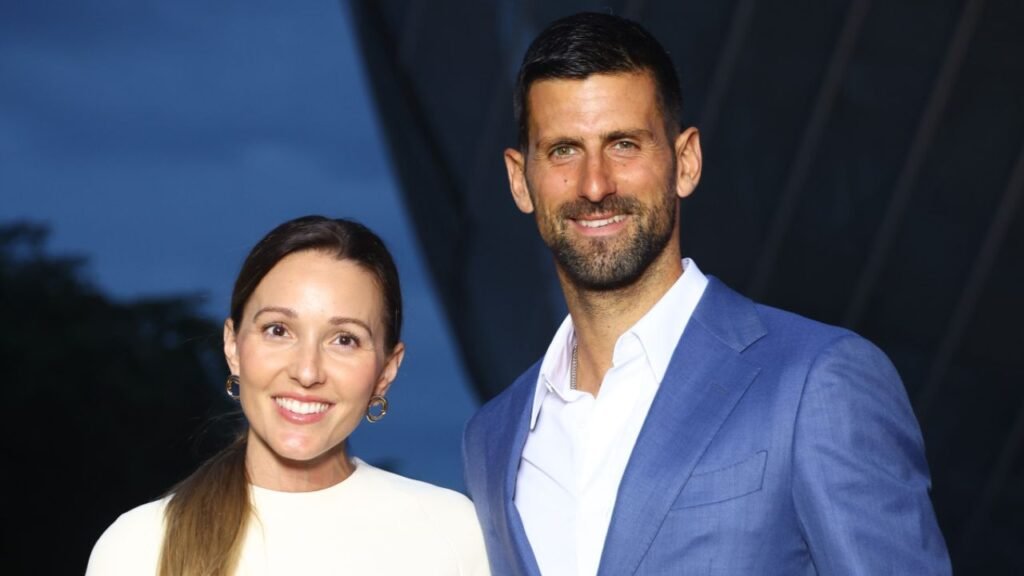 Novak Djokovic is married to Jelena Djokovic