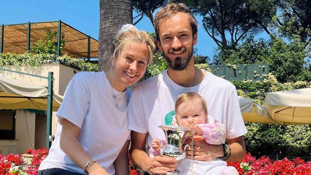 Daniil Medvedev is married to Daria Medvedeva