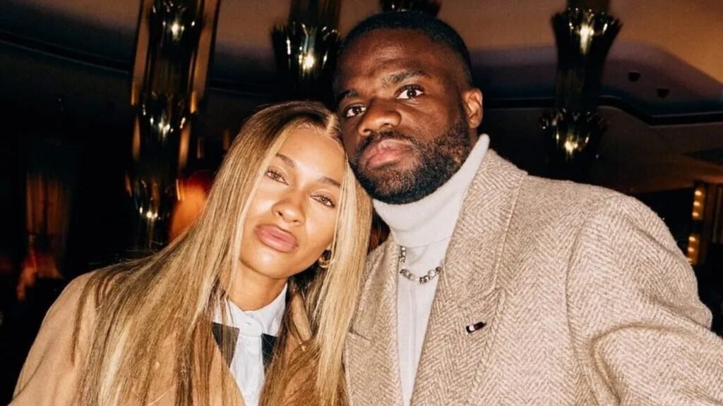 Frances Tiafoe with Girlfriend Ayan Broomfield