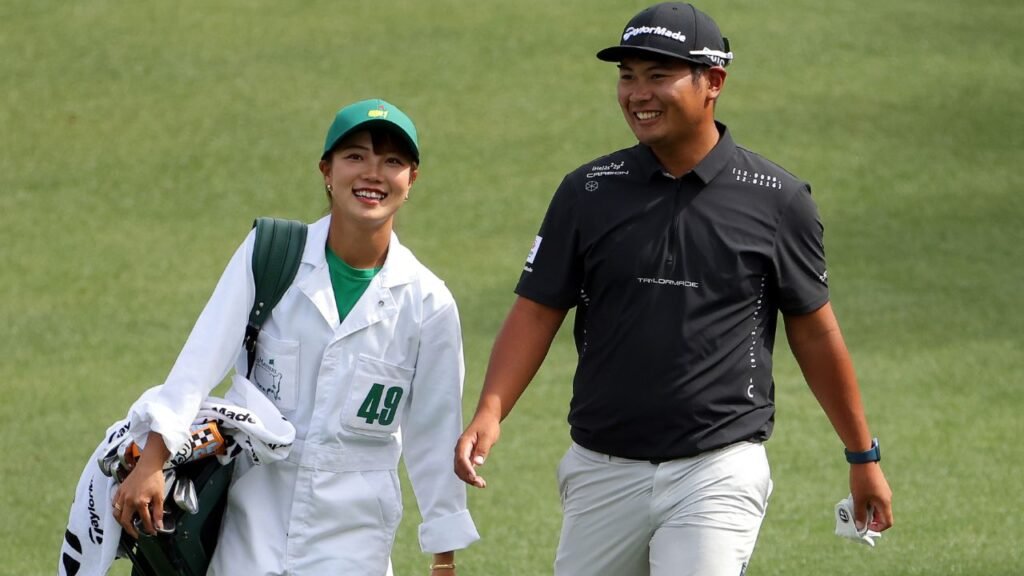 Hideki Matsuyama is married to Mei Matsuyama
