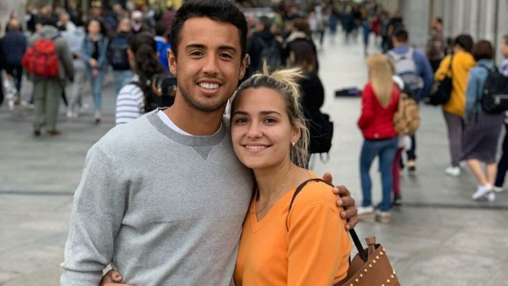 Hugo Dellien is married to Liz Camila Giangreco Campiz