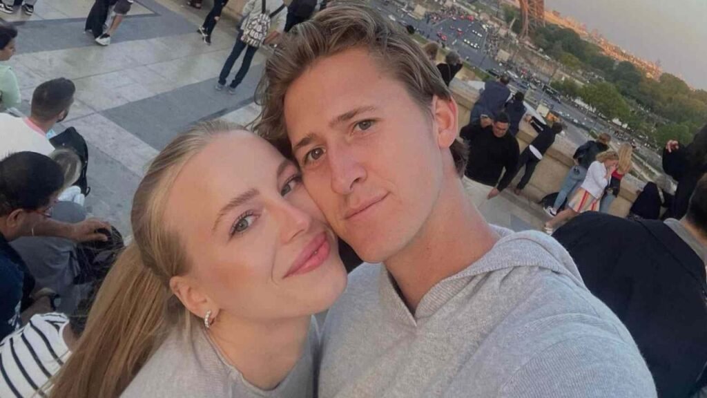 Sebastian Korda his Girlfriend Ivana Nedvěd