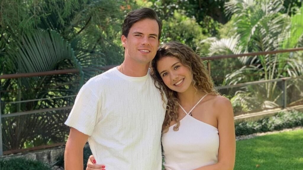 Daniel Altmaier his Girlfriend Paula Nieto