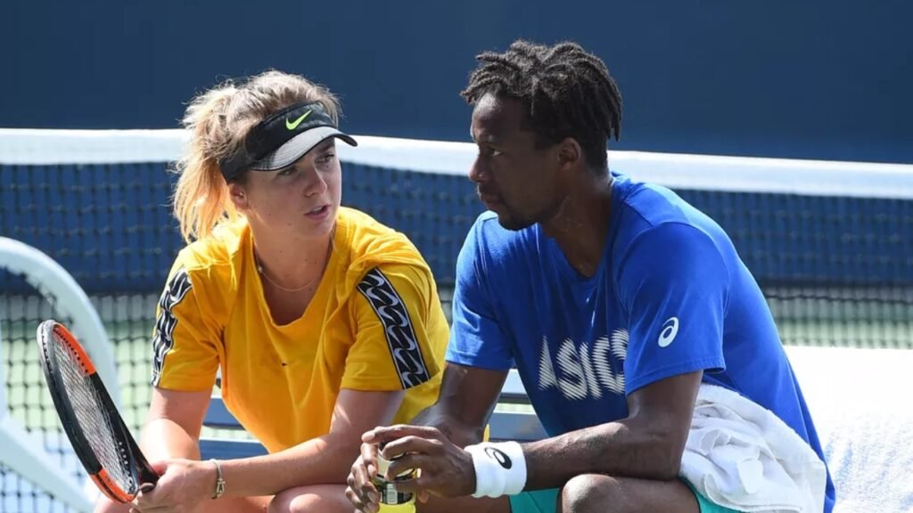 Gael Monfils is married Elina Svitolina