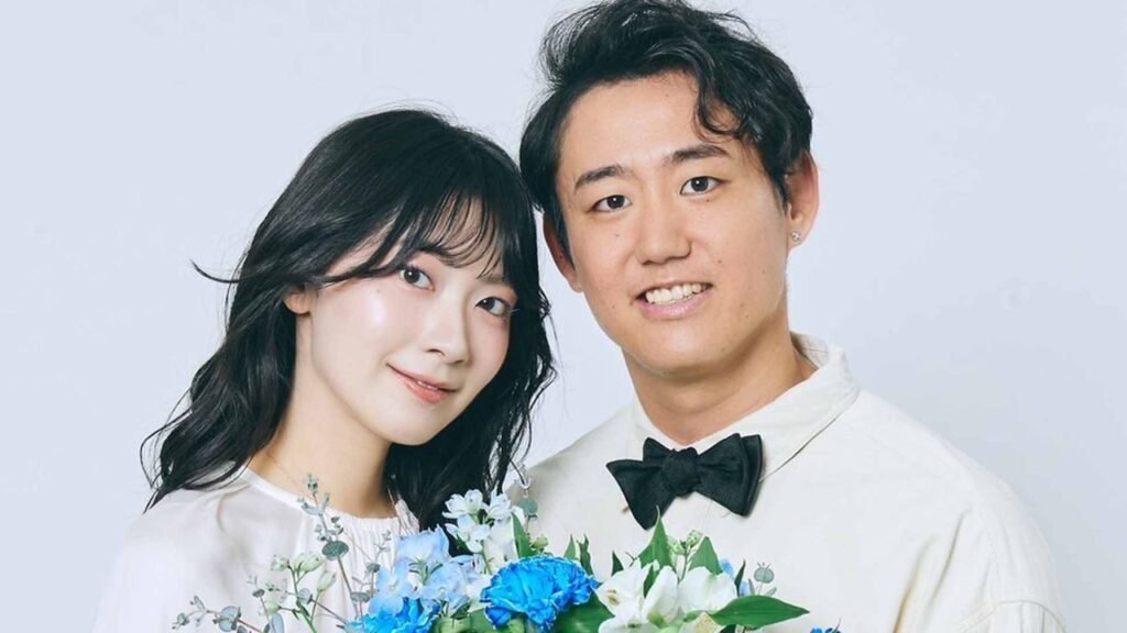 Yoshihito Nishioka is married to Saya Hiyama