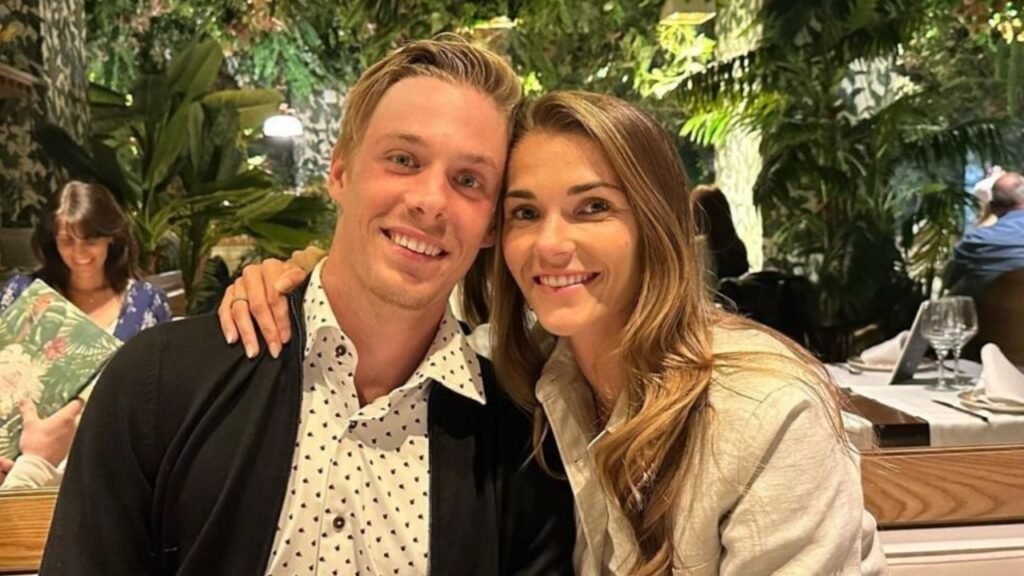 Denis Shapovalov his Girlfriend Mirjam Björklund