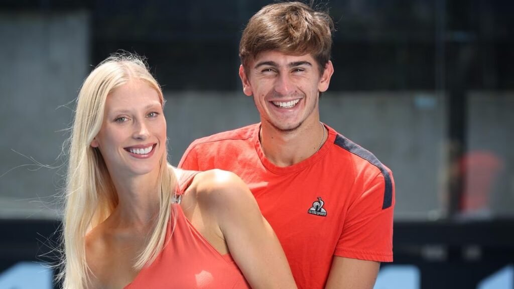 Matteo Arnaldi his Girlfriend Mia Savio