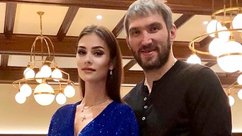 Alex Ovechkin is married to Anastasia Shubskaya