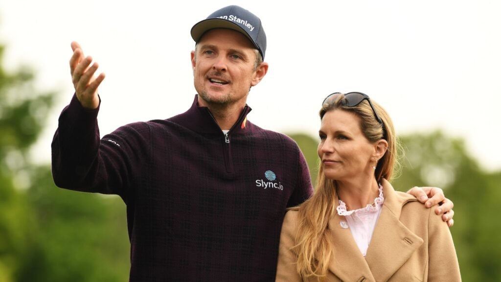 Justin Rose is married to Kate Rose