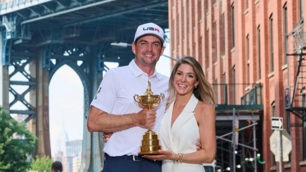 Keegan Bradley is married to Jillian Stacey