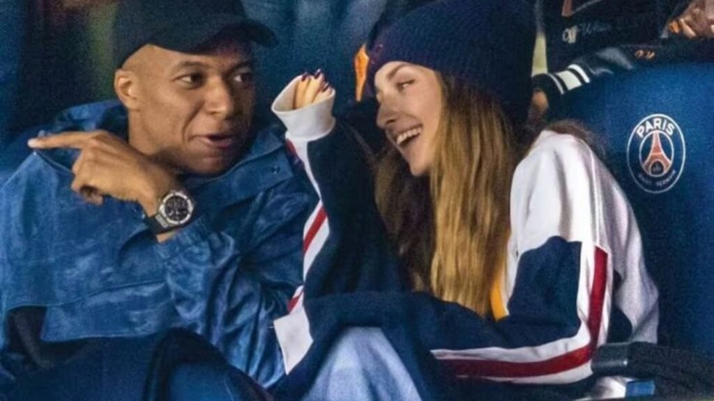 Kylian Mbappé with Girlfriend is Rose Bertram