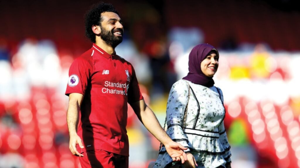 Mohamed Salah with Married is Magi Salah