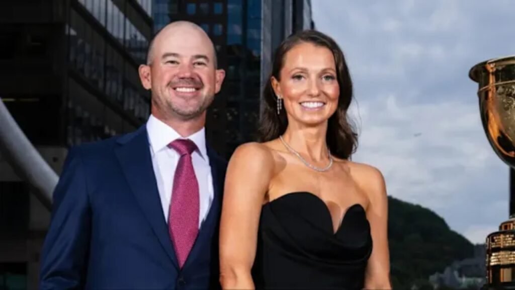 Brian Harman is married Kelly Van Slyke