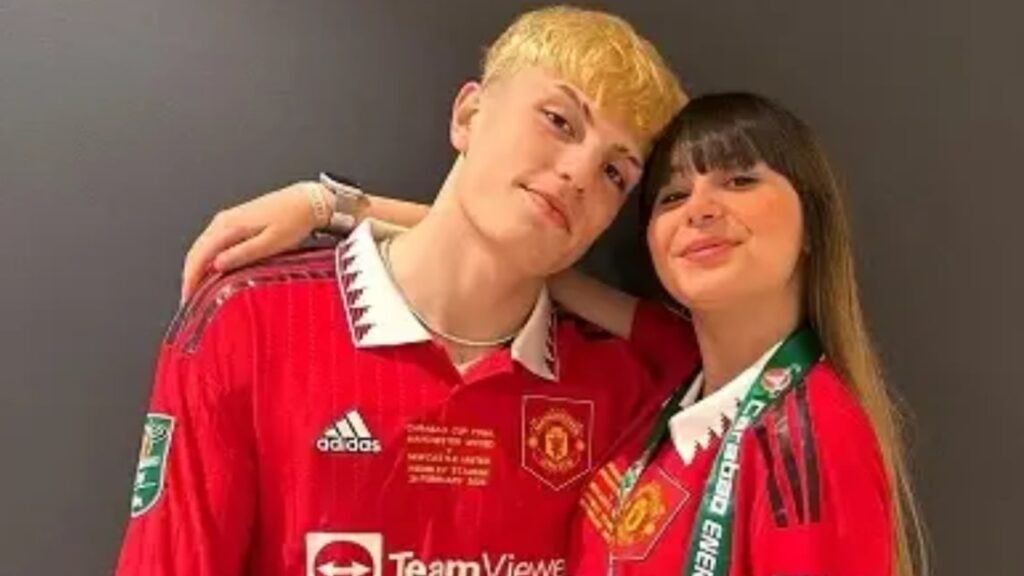 Alejandro Garnacho Girlfriend Eva García