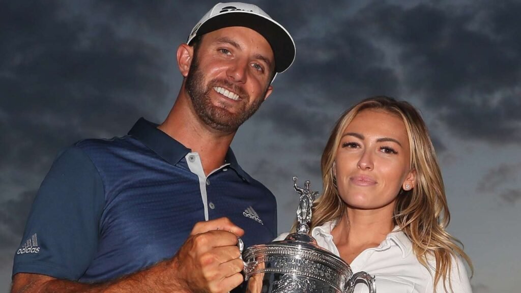Dustin Johnson Wife Paulina Gretzky