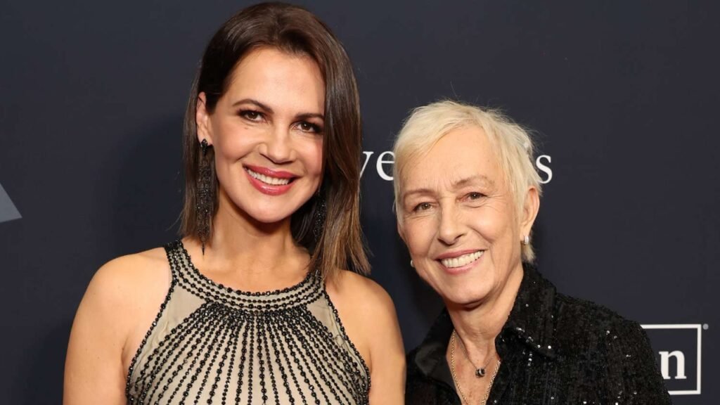 Martina Navratilova is married to Julia Lemigova