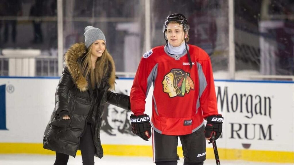 Patrick Kane Girlfriend Amanda Grahovec