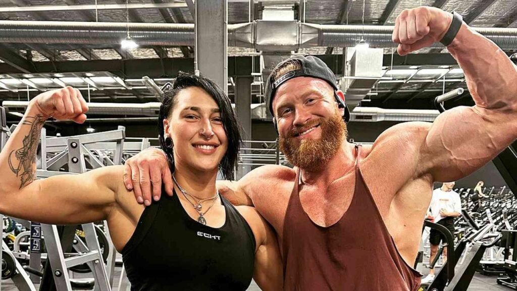 Rhea Ripley Husbend Buddy Matthews