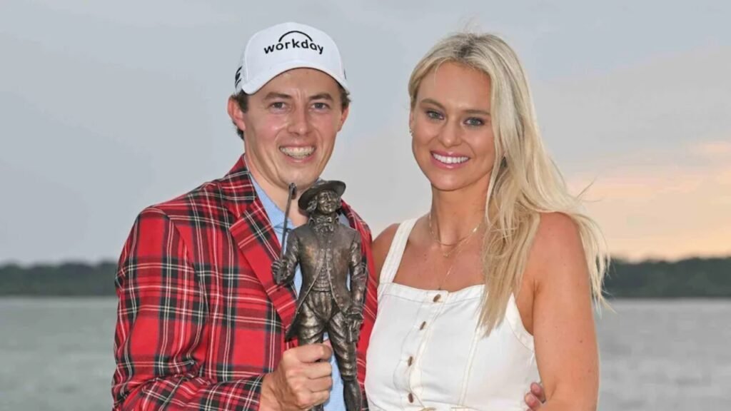 Matt Fitzpatrick Wife Katherine Gaal