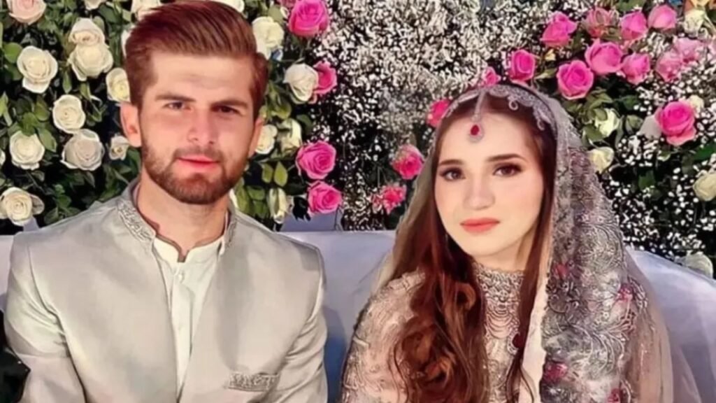 Shaheen Afridi Wife Ansha Afridi