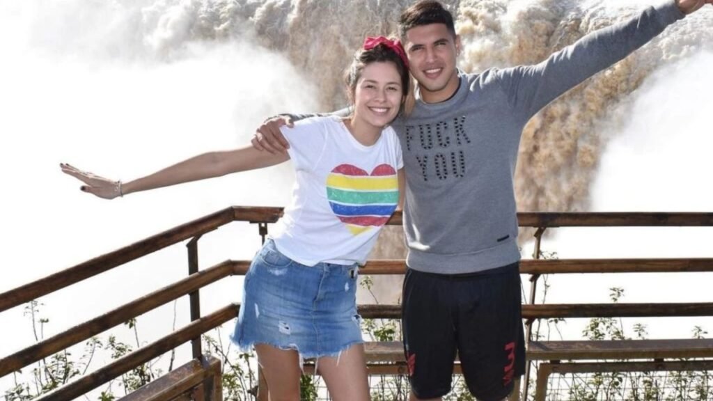 Exequiel Palacios Ex-Wife Yesica Frias