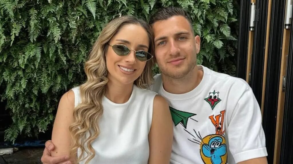 Diogo Dalot Wife Cláudia Lopes
