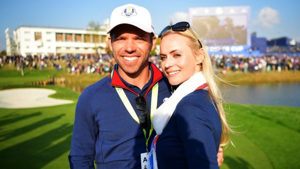 Paul Casey is married to Pollyanna Woodward