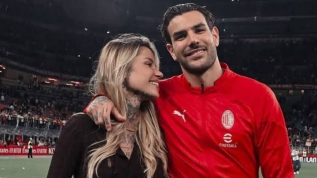 Theo Hernandez Girlfriend Zoe Cristofoli